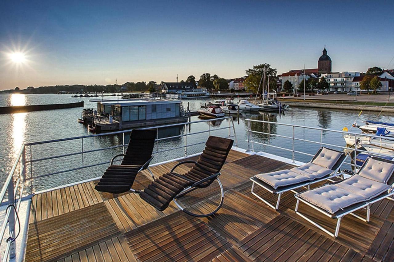 Hausboot Floating Houses Blue Active In Ribnitz-Damgarten Luaran gambar